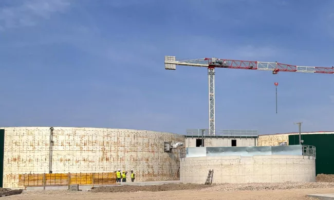 A biomethane plant