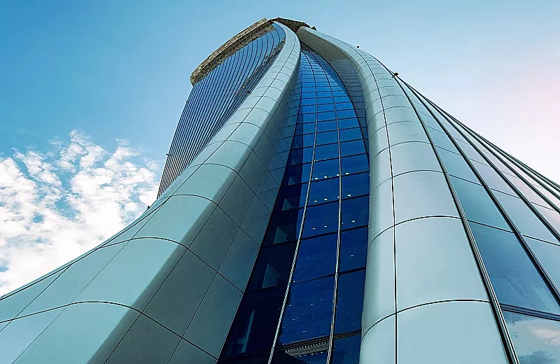 building view from the ground